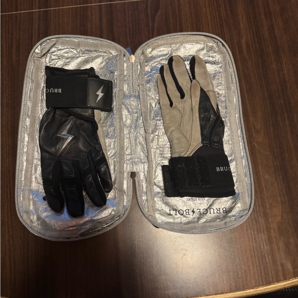 Bruce Bolt Batting gloves. Men’s Small